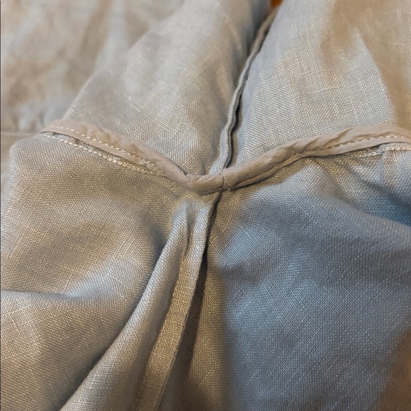 Lintico Light Blue Linen Top NWOT - Picture 8 of 11
